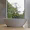 Alfi Brand 72 in L, 35.4 in W, Gray Matte, Concrete ABCO72TUB - alternate 2